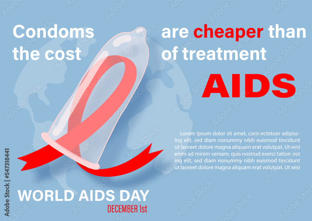 Concept poster campaign in giant condom on silhouette couple s with