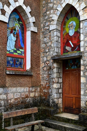 The beautiful church in Sapa city Vietnam