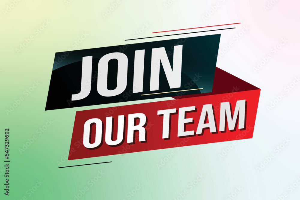 join our team word concept vector illustration with modern futuristic 3d style for landing page template ui web mobile app poster banner flyer background gift card coupon label wallpaper join our team word concept vector illustration with modern futuristic 3d style for landing page template ui web mobile app poster banner flyer background gift card coupon label wallpaper