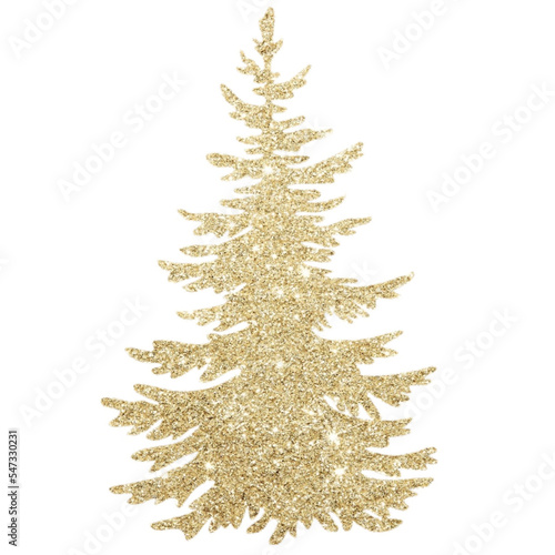 gold tree ,christmas tree png