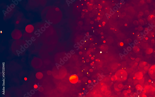 Red bokeh glitter background Ideal as wallpaper, banner, Christmas them, valentines ,brochure etc.,