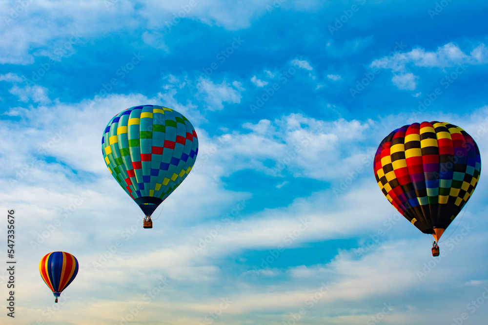 Obraz premium hot air balloon in the sky