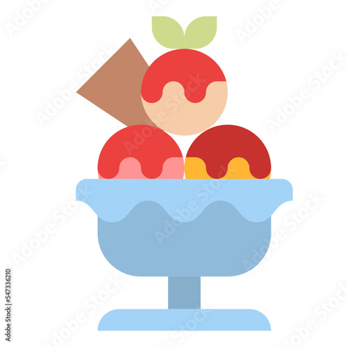 ice cream sweets dessert sunday icon