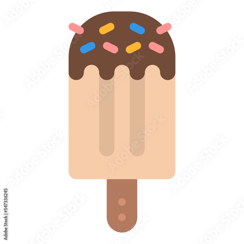 popsicle ice pop milkshake stick icon