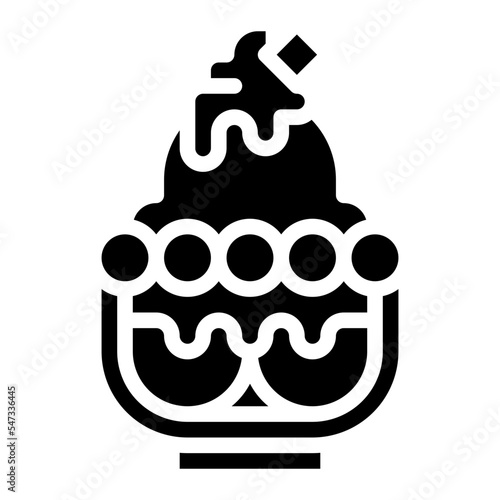 ice cream dessert sunday matcha icon
