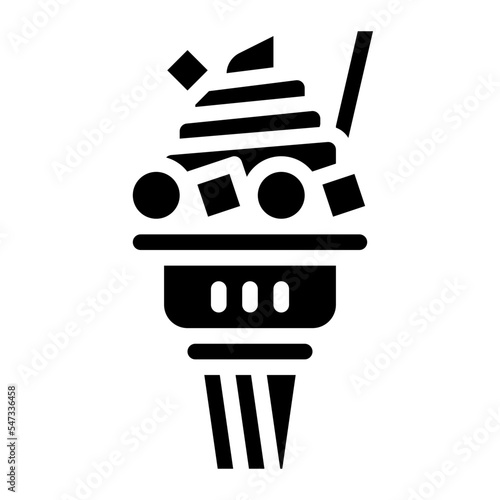 ice cream summer cone matcha icon
