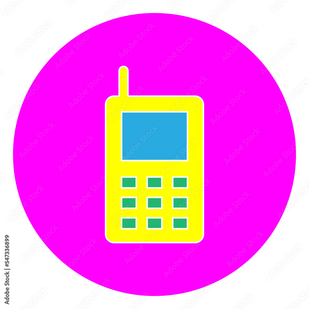 walkie talkie color icon walkie talkie color icon