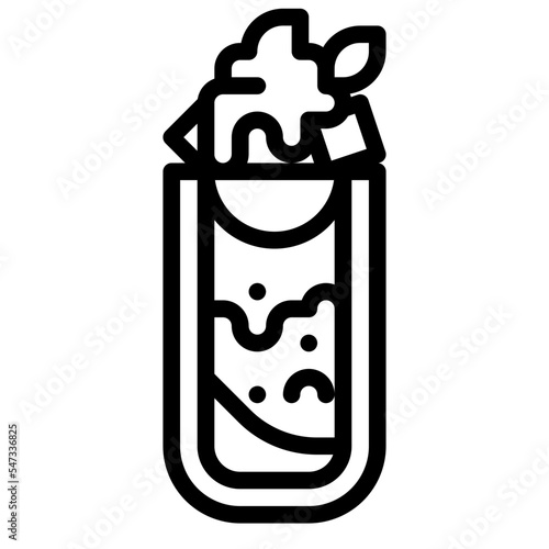 ice cream summer chocolate matcha icon