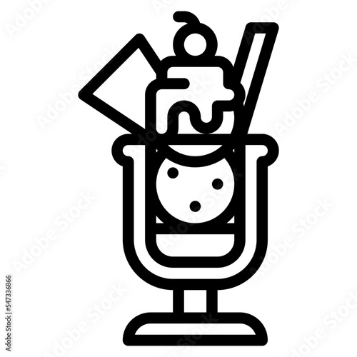 ice cream summer dessert sunday icon