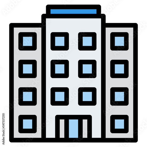 hotel accommodation travel holiday icon