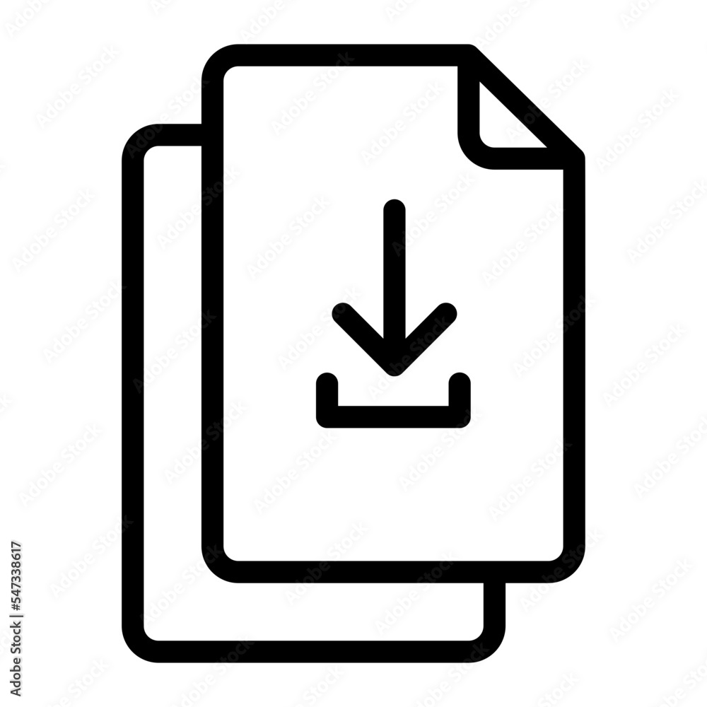file download line icon file download line icon