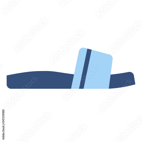 slippers fashion wear shoes icon