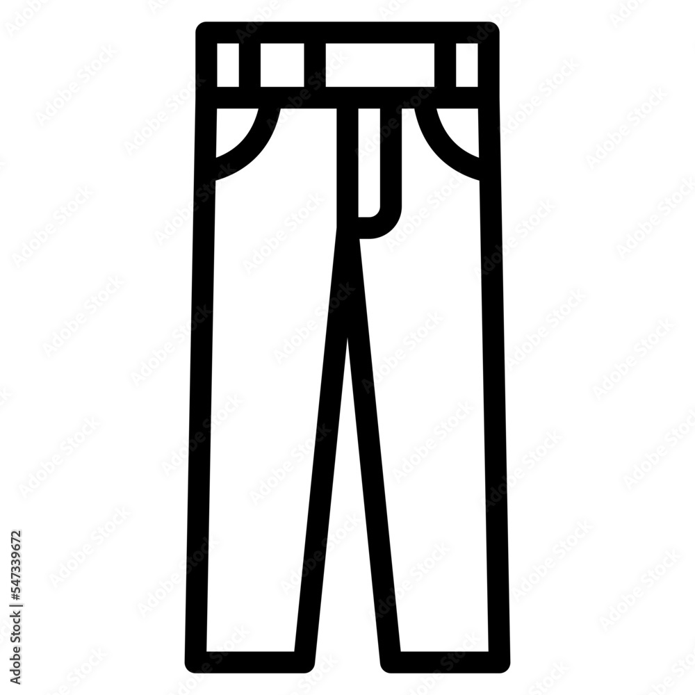 pants fashion wear men icon pants fashion wear men icon