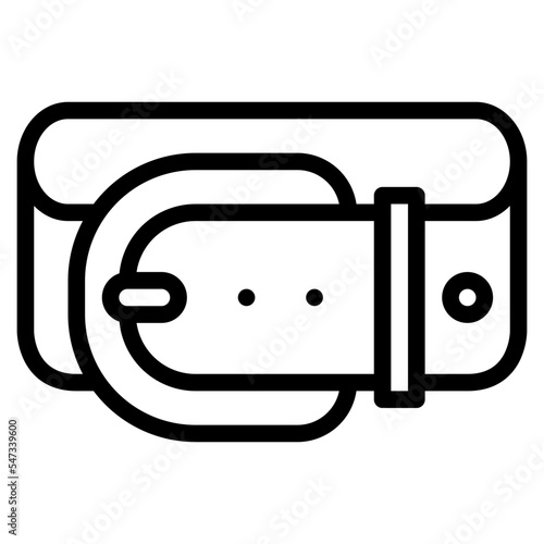 belt fashion accessory men icon