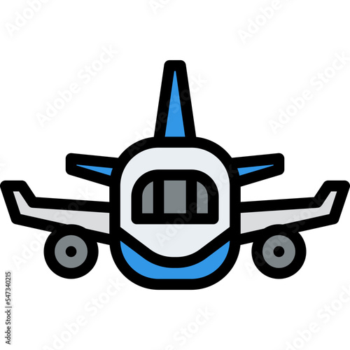 airplane transit transportation map icon
