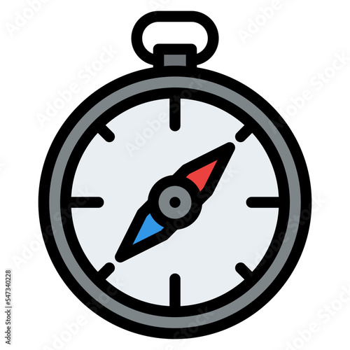 compass direction map location icon