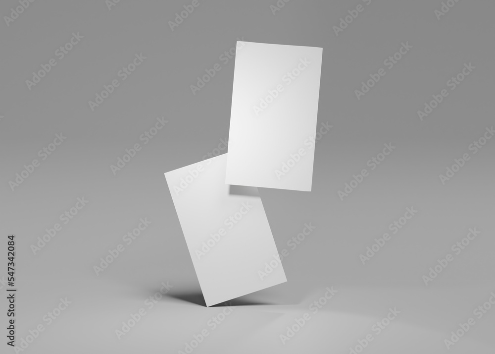 Modern business card mockup Modern business card mockup