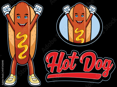 Hot Dog Mascot