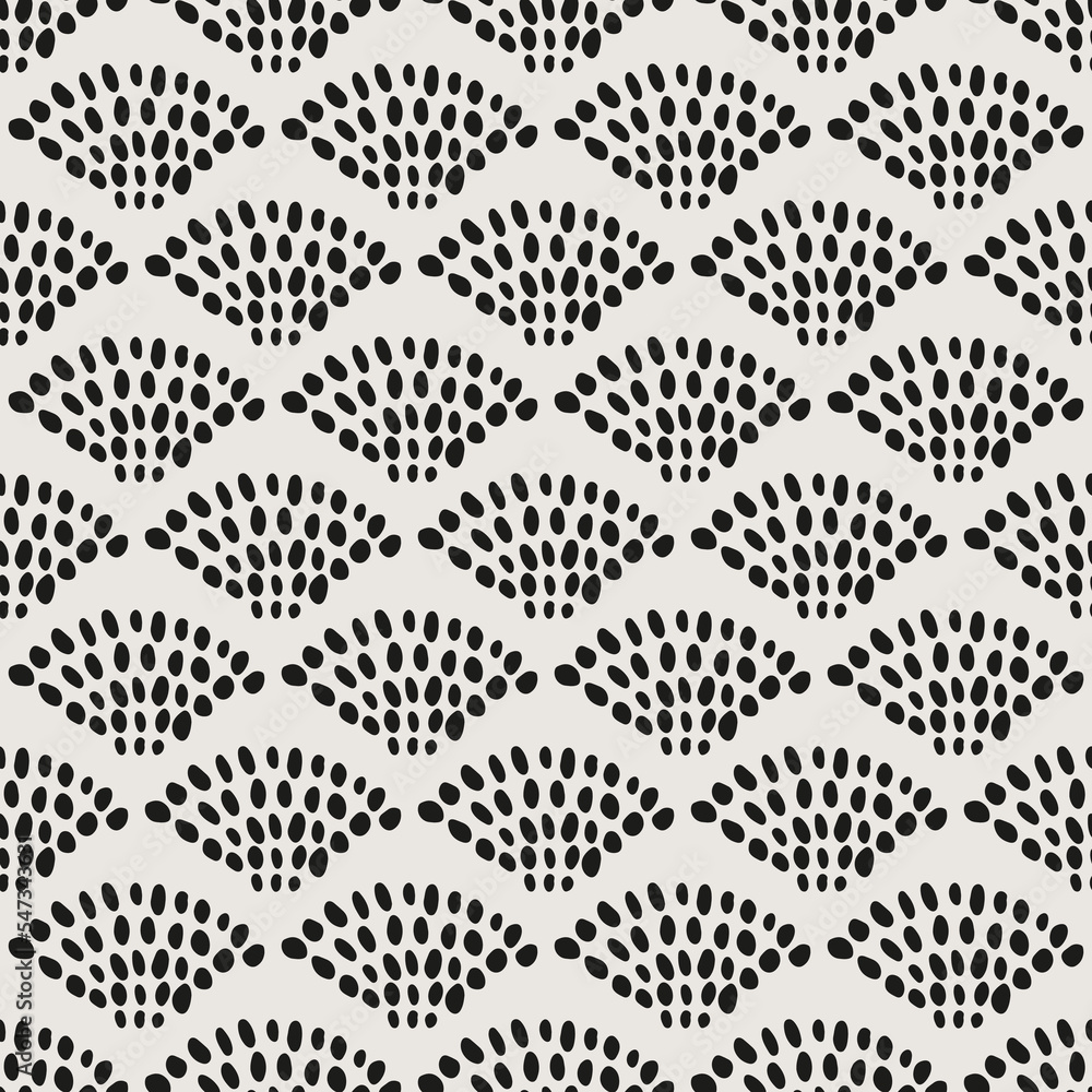 Essential geometric seamless vector pattern. Neutral geometry useful repeating pattern for packaging and backgrounds.