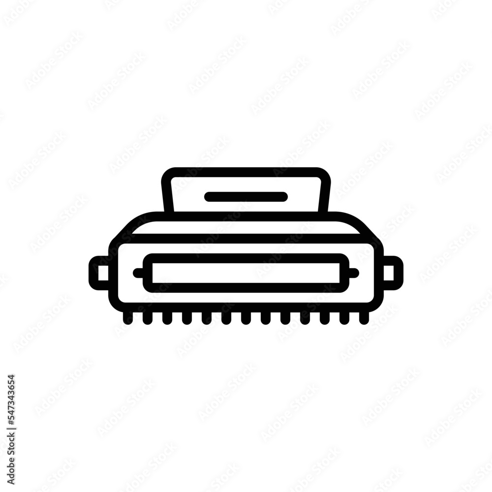 Black line icon for cartridges Black line icon for cartridges