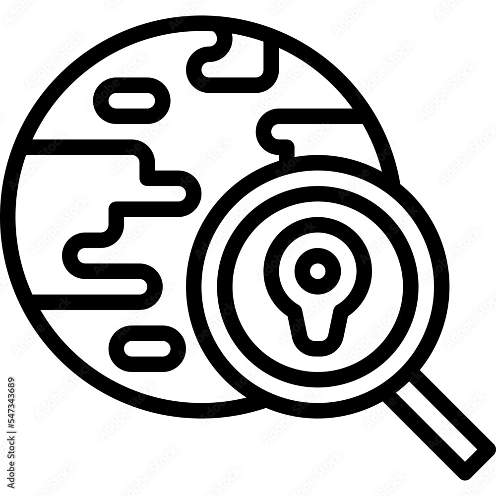 search world pin position icon search world pin position icon