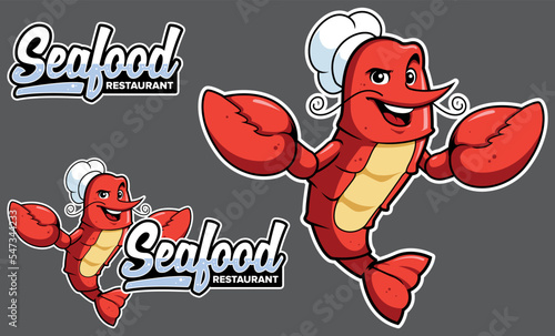 Seafood Restaurant Mascot