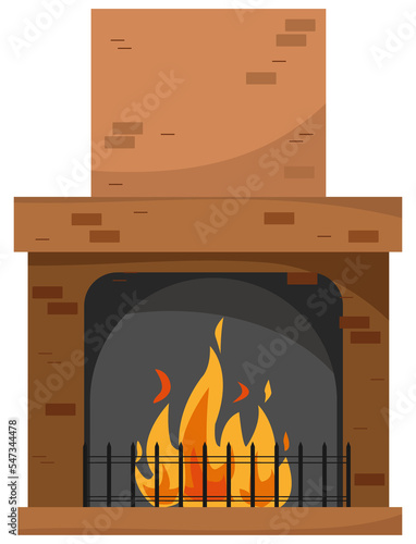 Classic fireplace