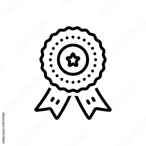 Black line icon for batch