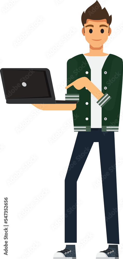 lifestyle business man character lifestyle business man character