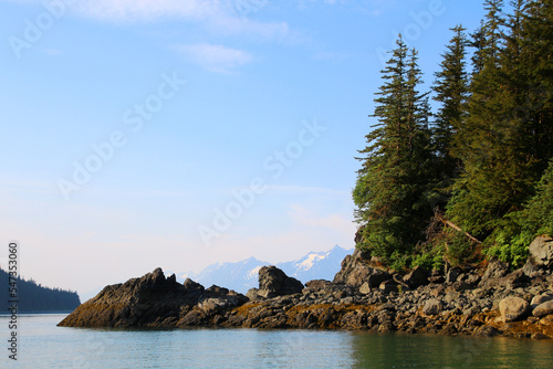 William Henry Bay in the US state of Alaska, United States America 