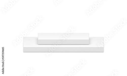Wallpaper Mural White 3d podium basic stage foundation geometric level platform product promo presentation Torontodigital.ca