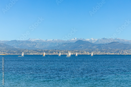 Sailboats on the Côte d'Azur, France © ARC Photography