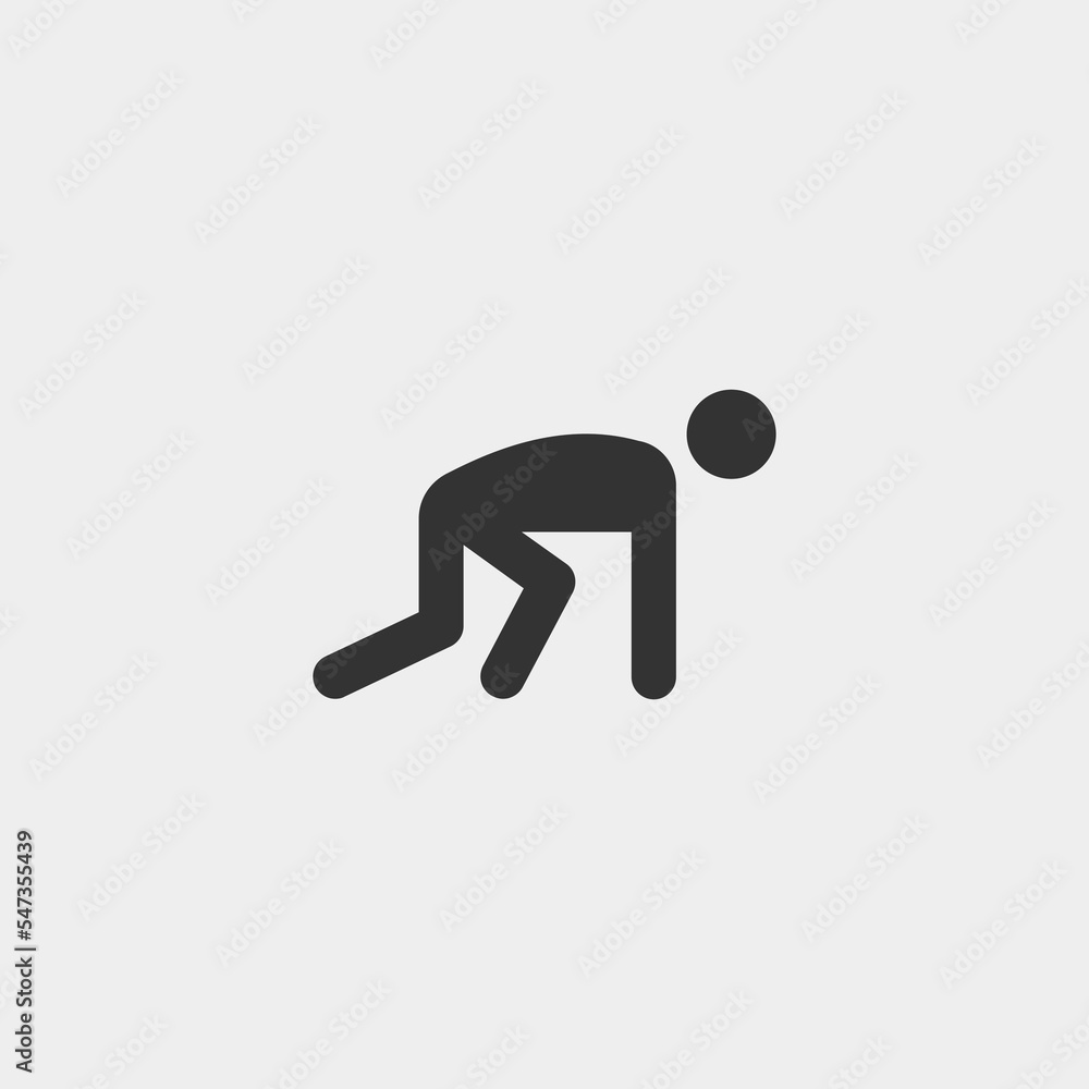 Sports vector icon illustration sign Sports vector icon illustration sign