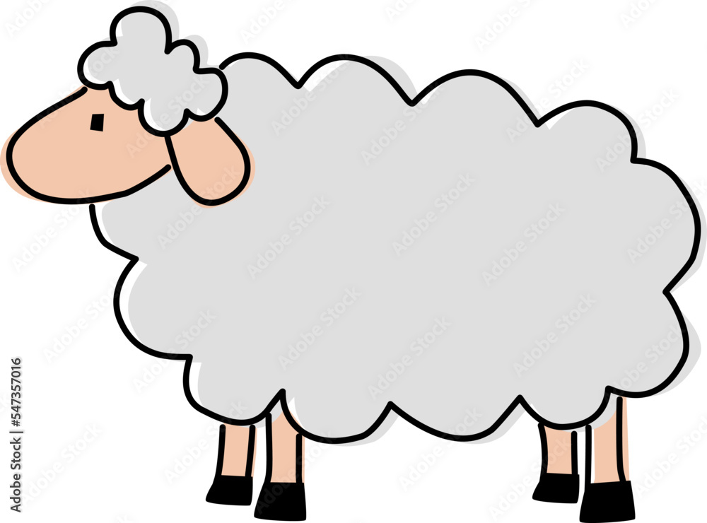 illustartion Sheep illustartion Sheep