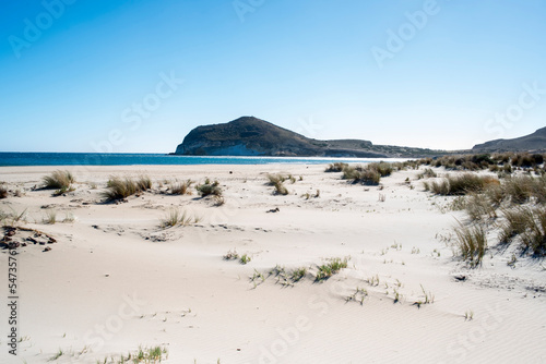 Genoveses beach in Cabo de Gata  Almeria  Spain