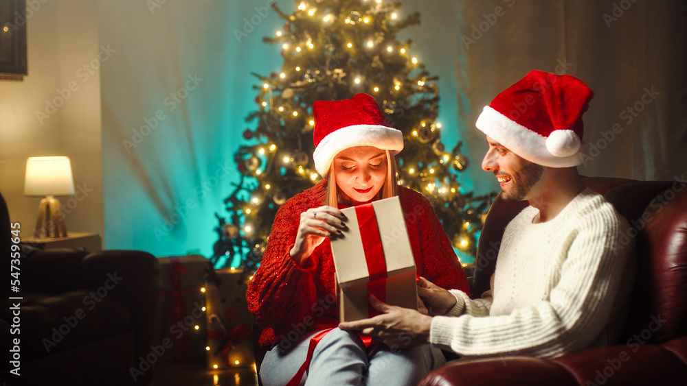 Boy surprises his girlfriend with Christmas present Boy surprises his girlfriend with Christmas present