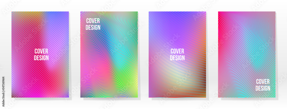 Minimal Poster. Pastel Soft. Rainbow Gradient Set Minimal Poster. Pastel Soft. Rainbow Gradient Set