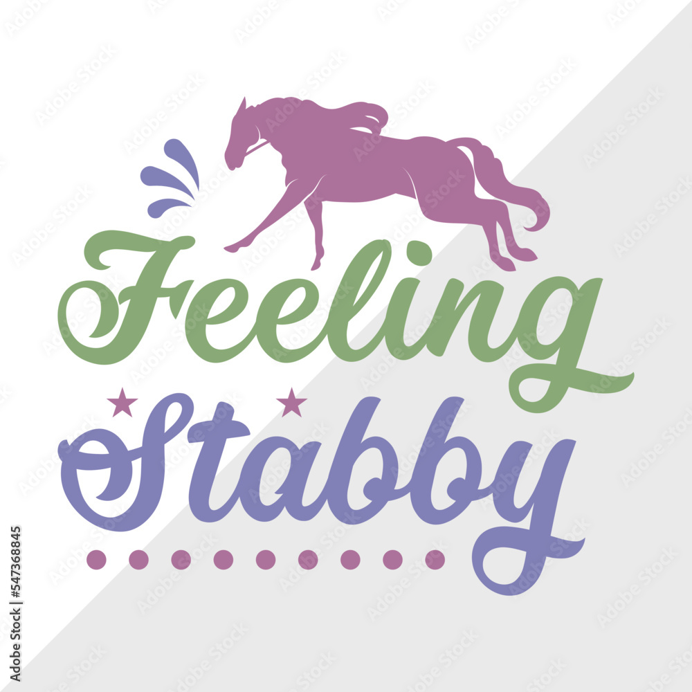 Feeling Stabby SVG Cut File, Unicorn Svg, Rhinoceros Svg, Funny Saying