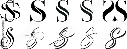 SS Monogram Logos