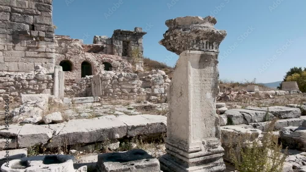 The Lower Agora and the Roman Baths complex of Sagalassos ancient city The Lower Agora and the Roman Baths complex of Sagalassos ancient city