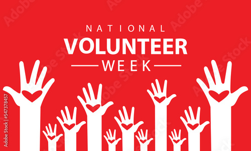 National Volunteer day 05. Volunteers communities template for banner, card, poster, background.