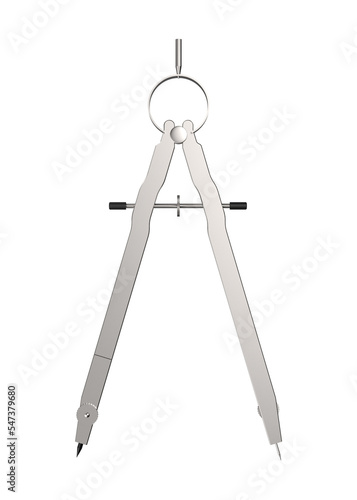 technical drawing tool in different positions on transparent background
