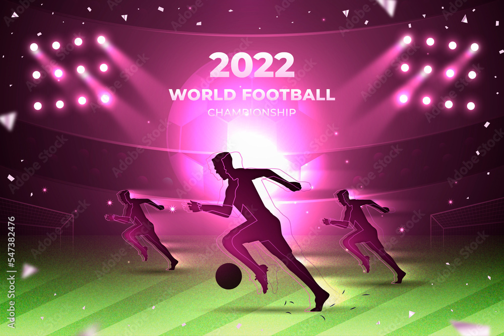 Soccer and Football Player Man World Cup 2022