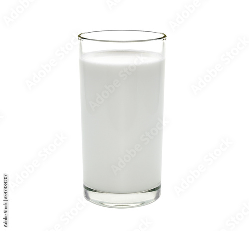 fresh milk in the glass on transparent png
