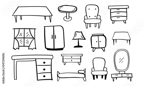 Hand Drawn Furniture Icon