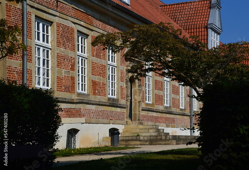 Historical Castle Landestrost in the Town Neustadt am Rübenberge, Lower Saxony photo