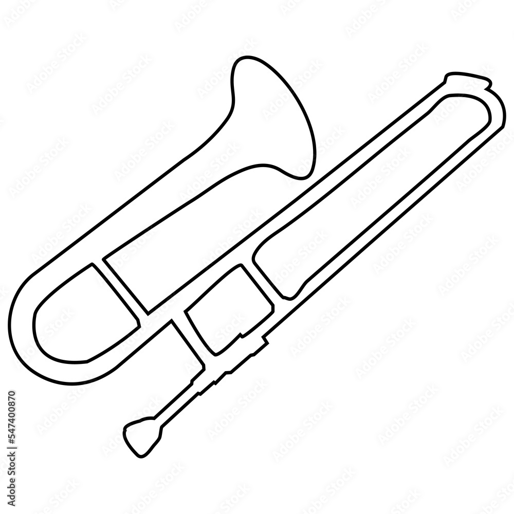 trumpet icon vector trumpet icon vector