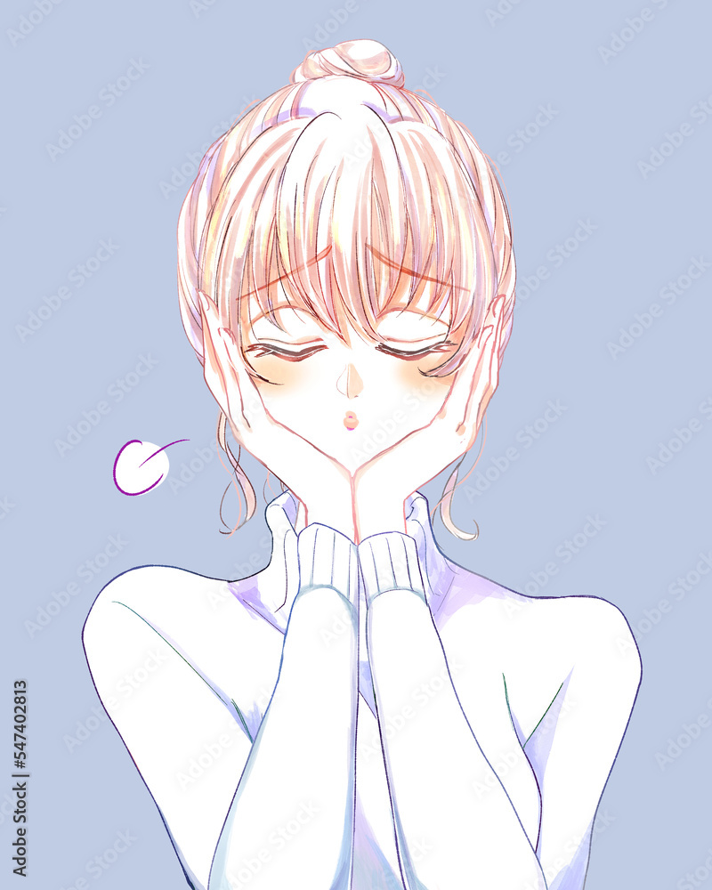 困っている女性