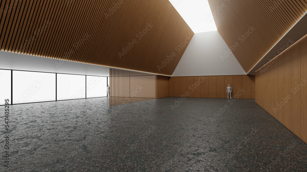 Obraz premium Art Museum Gallery Interior 33