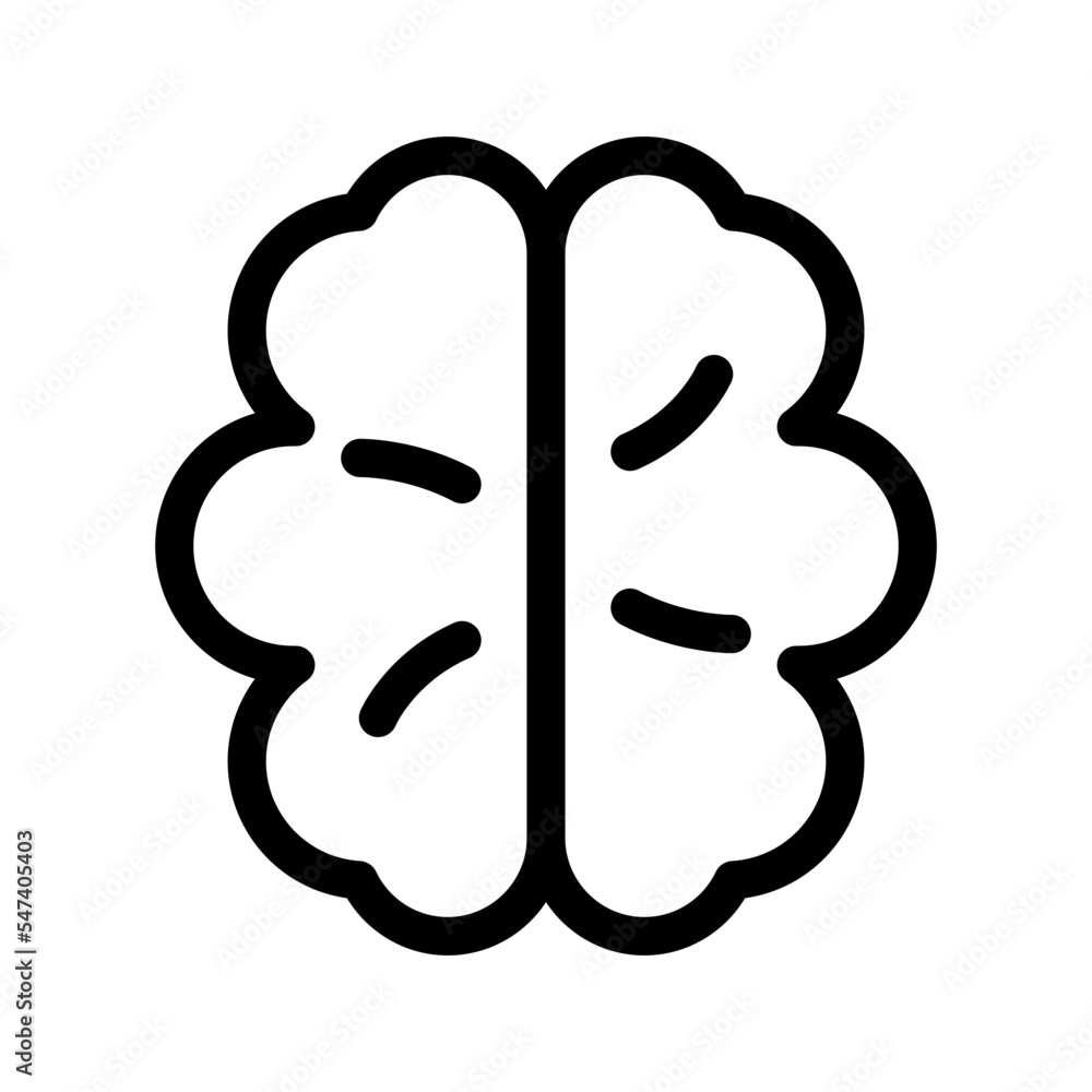 Brain Icon Vector Symbol Design Illustration Brain Icon Vector Symbol Design Illustration